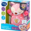 Peluche de Cuna Osito Melodías Rosa*VTECH