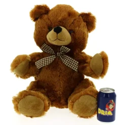 DRIM DISCOUNT Primera Infancia Y Preescolar-Peluche de Oso Marrón 40 cm