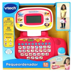 VTECH Electrónicos-Pequeordenador Rosa