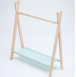 PLASTIMYR Mobiliario Para Bebés|Juegos De Madera-Perchero Madera Mint