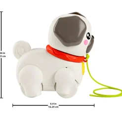 Pet Pals Pasea al Perrito Pug Juguete Arrastre*FISHER PRICE Online