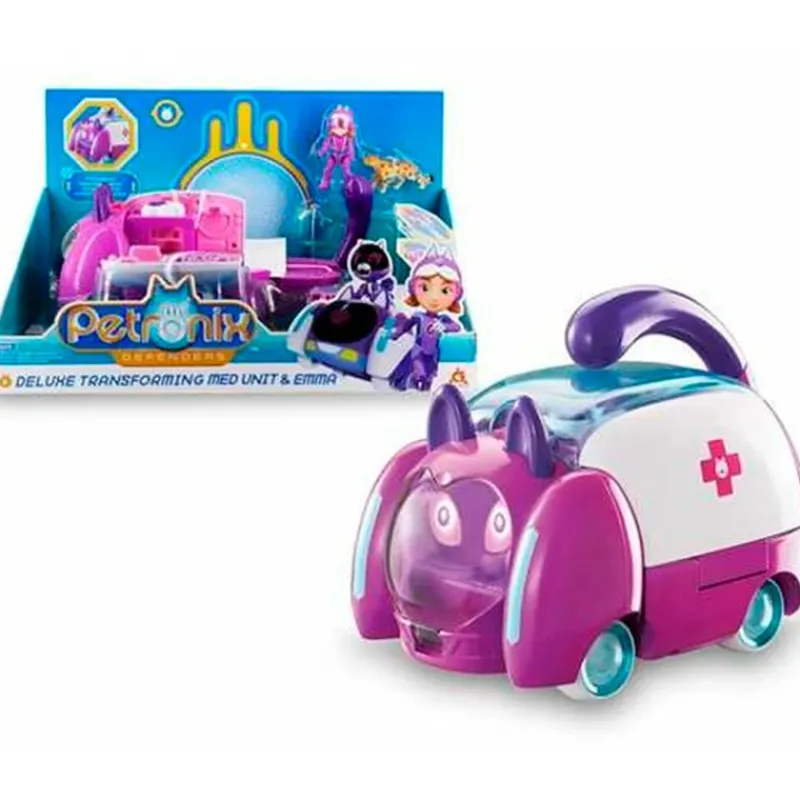 FAMOSA Figuras Y Figuras De Acción-Petronix Vehículo Transformable Surtido