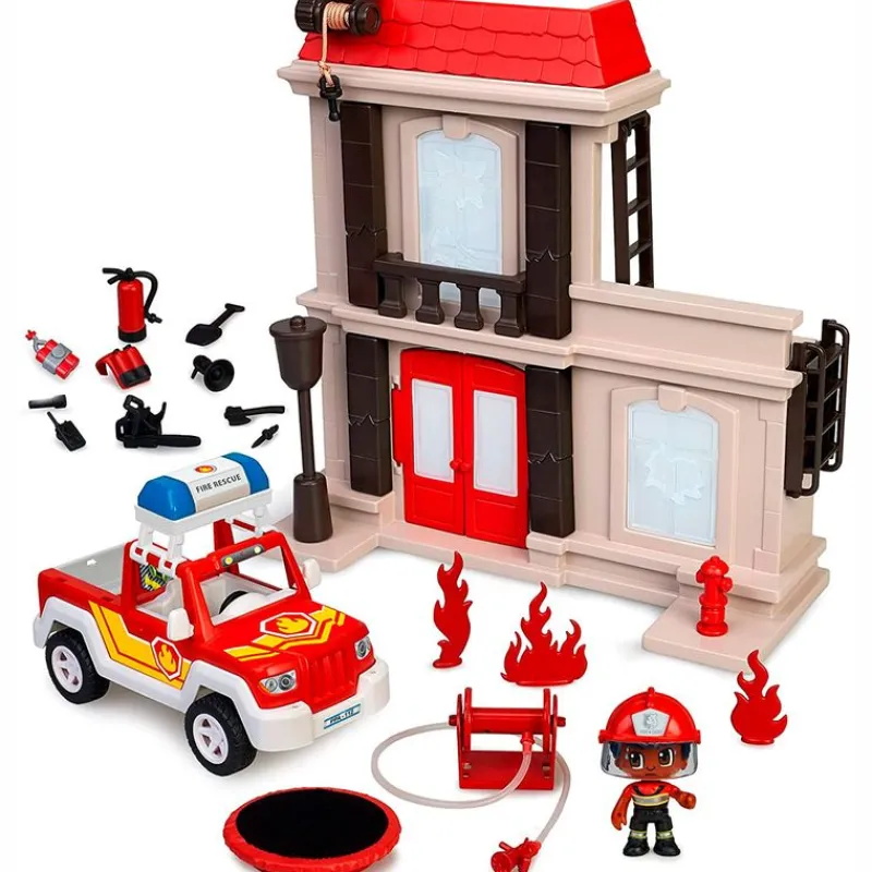 FAMOSA Figuras Y Figuras De Acción-Pinypon Action Explosión en la Mansión