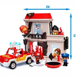 FAMOSA Figuras Y Figuras De Acción-Pinypon Action Explosión en la Mansión