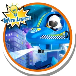 FAMOSA Figuras Y Figuras De Acción|Vehículos, Trenes Y Parkings-Pinypon Action Helicóptero de Policía