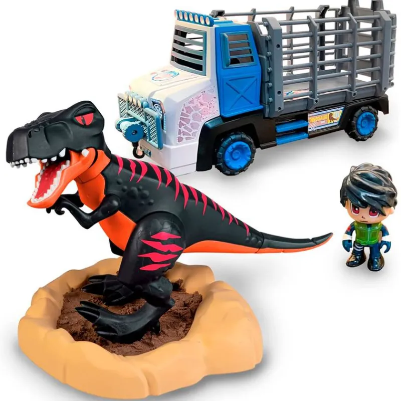 FAMOSA Figuras Y Figuras De Acción-Pinypon Action Rescate al Tiranosaurio Rex