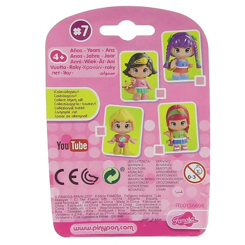 Pinypon Figura Serie 7*FAMOSA Discount