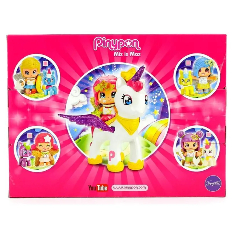 FAMOSA Muñecas-Pinypon y su Unicornio Volador