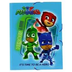 SAFTA Escolar-PJ Masks Carpeta Folio 3 Solapas