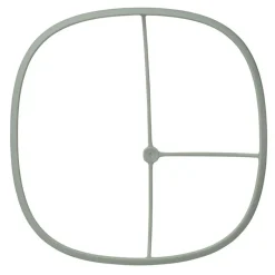 B.BOX Vajillas Infantiles-Plato de silicona 2 en 1 con compartimentos extraíbles Menta