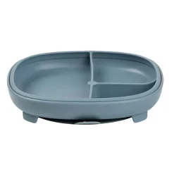 Plato de silicona 2 en 1 con compartimentos extraíbles Azul*B.BOX Hot