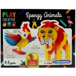 CLEMENTONI Manualidades-Play Creative Animales de la Selva