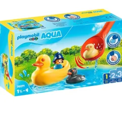 PLAYMOBIL Playmobil-1.2.3 Aqua Familia de Patos