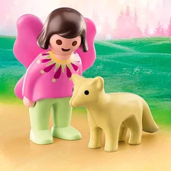 PLAYMOBIL Playmobil-1.2.3 Hada con Zorro