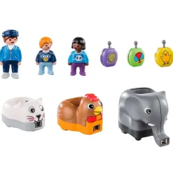 1.2.3 Mi Tren de Animales*PLAYMOBIL New