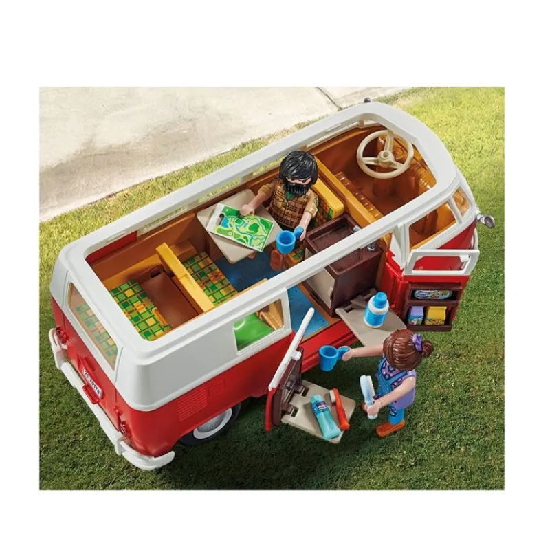 PLAYMOBIL Playmobil|Playmobil-Volkswagen T1 Camping Bus