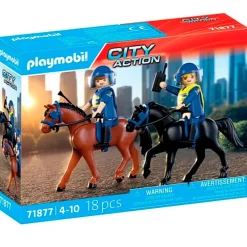 Action Escuadrón Policial a Caballo*PLAYMOBIL Clearance