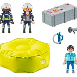 Action Heroes Bomberos con Colchoneta*PLAYMOBIL Outlet