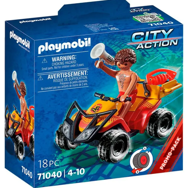 City Action Quad de Rescate*PLAYMOBIL Hot