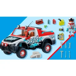PLAYMOBIL Playmobil-City Life Coche de Rally