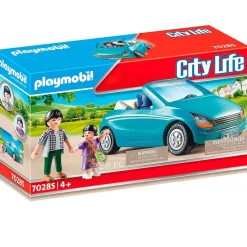 PLAYMOBIL Playmobil-City Life Familia con Coche