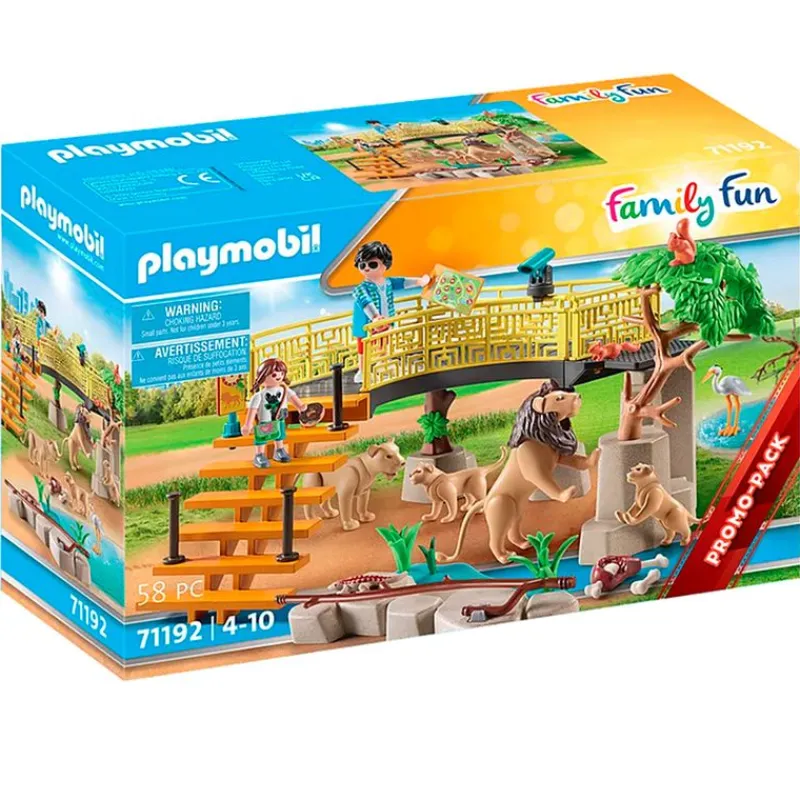 City Life Leones con Recinto Exterior*PLAYMOBIL Sale