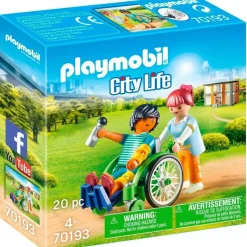 City Life Paciente en Silla de Ruedas*PLAYMOBIL