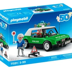 Coche Policía Clásico 50 Aniversario*PLAYMOBIL Hot