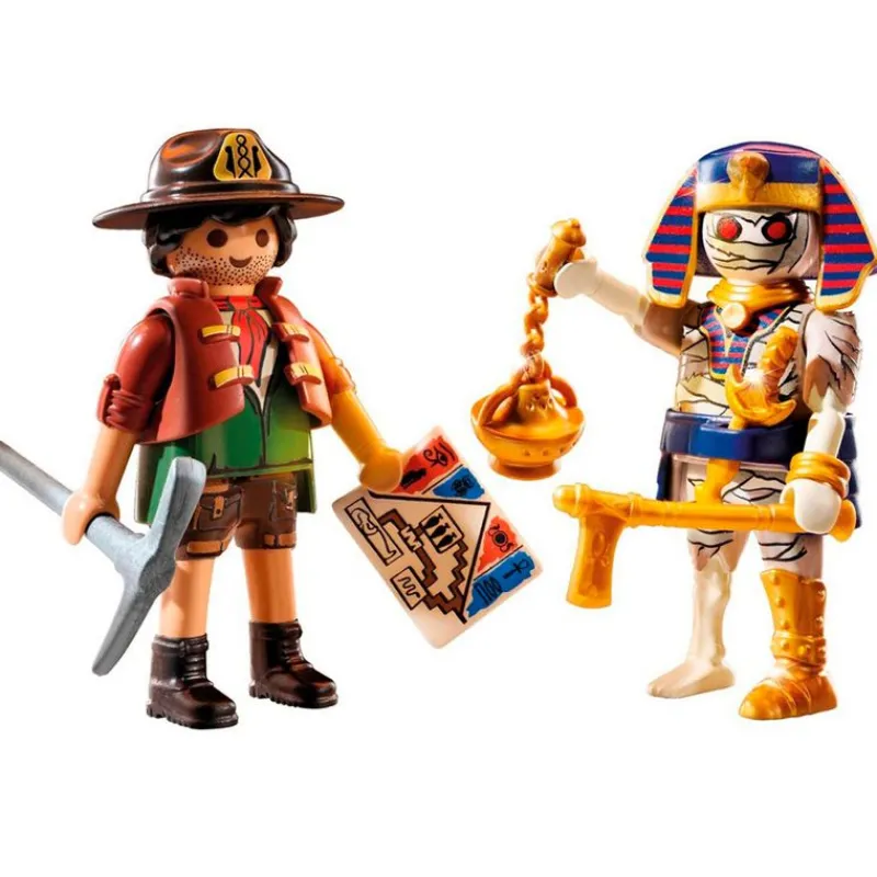 Duo Cazador de Tesoro y Momia*PLAYMOBIL Best