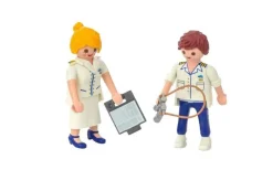 PLAYMOBIL Playmobil-Duo Pack Azafata y Capitán de Crucero