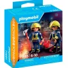 PLAYMOBIL Playmobil-Duo Pack Bomberos