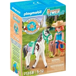 Horses of Waterfall Ellie y Sawdust*PLAYMOBIL New