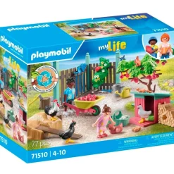 PLAYMOBIL Playmobil-My Life Corral de Pollos