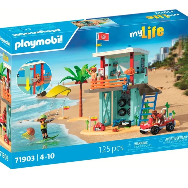 My Life Torre Vigilancia con Coche Playa*PLAYMOBIL Outlet