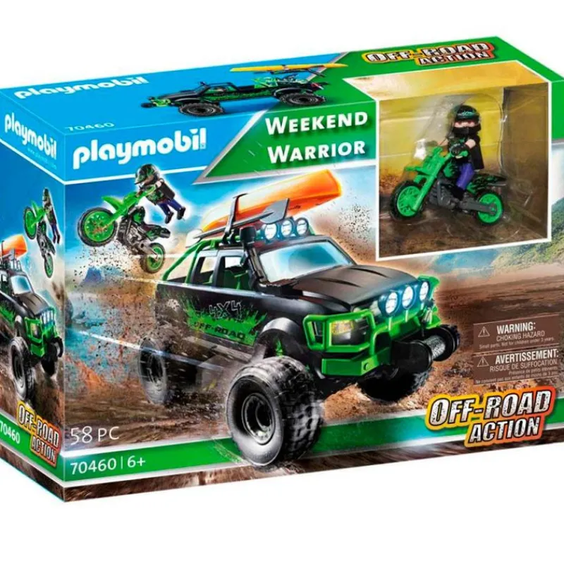 PLAYMOBIL Playmobil-Off-Road Action Todoterreno Aventuras