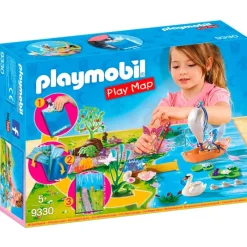 PLAYMOBIL Playmobil-Play Map Hadas de Jardín