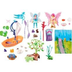 PLAYMOBIL Playmobil-Play Map Hadas de Jardín