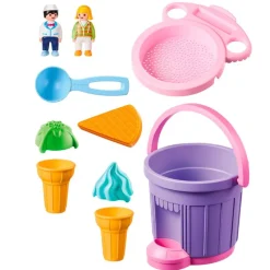 PLAYMOBIL Playmobil|Aire Libre-Sand Cubo Heladería