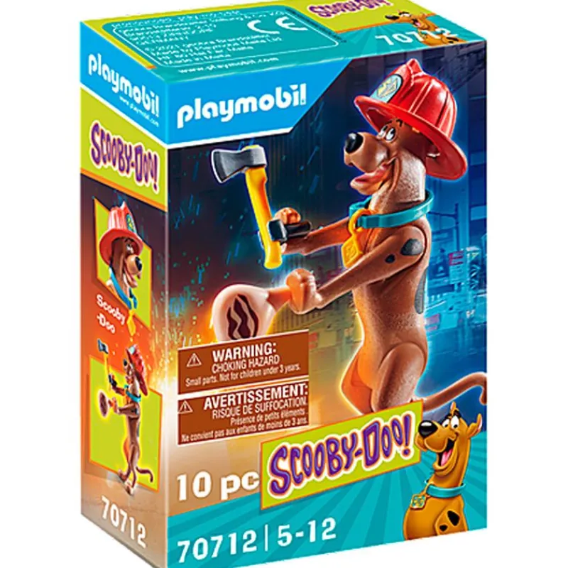 SCOOBY-DOO! Figura Coleccionable Bombero*PLAYMOBIL Best