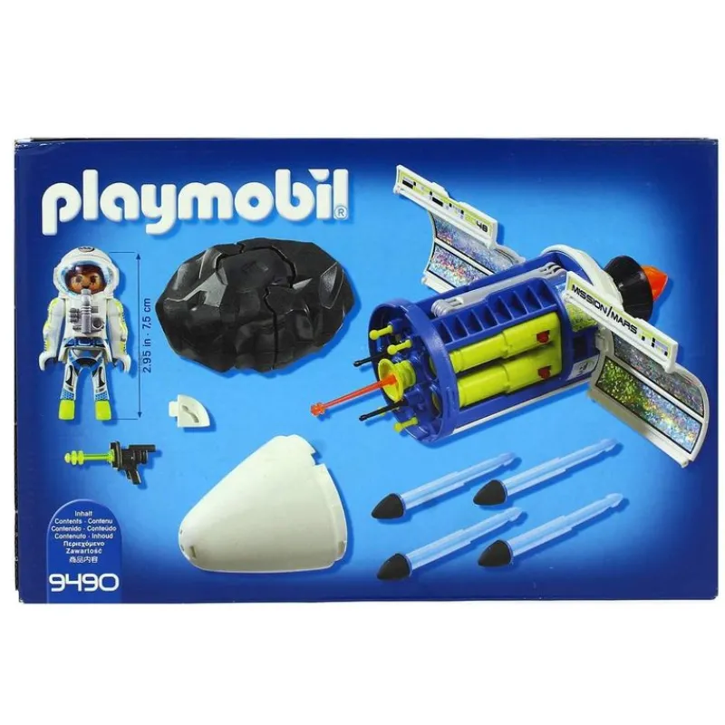 PLAYMOBIL Playmobil-Space Satélite con Láser para Meteoritos