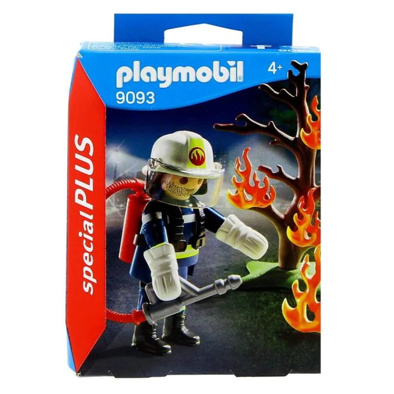 PLAYMOBIL Playmobil-Special Plus Bombero con Árbol en Llamas