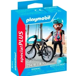 PLAYMOBIL Playmobil-Special Plus Ciclista de Carretera