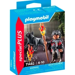 PLAYMOBIL Playmobil-Special Plus Guerrero con Lobo