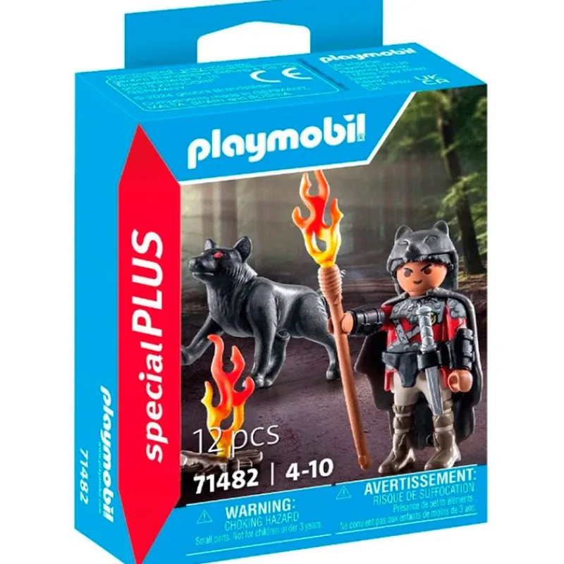 PLAYMOBIL Playmobil-Special Plus Guerrero con Lobo