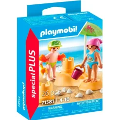 PLAYMOBIL Playmobil-Special Plus Niños con Castillo Arena