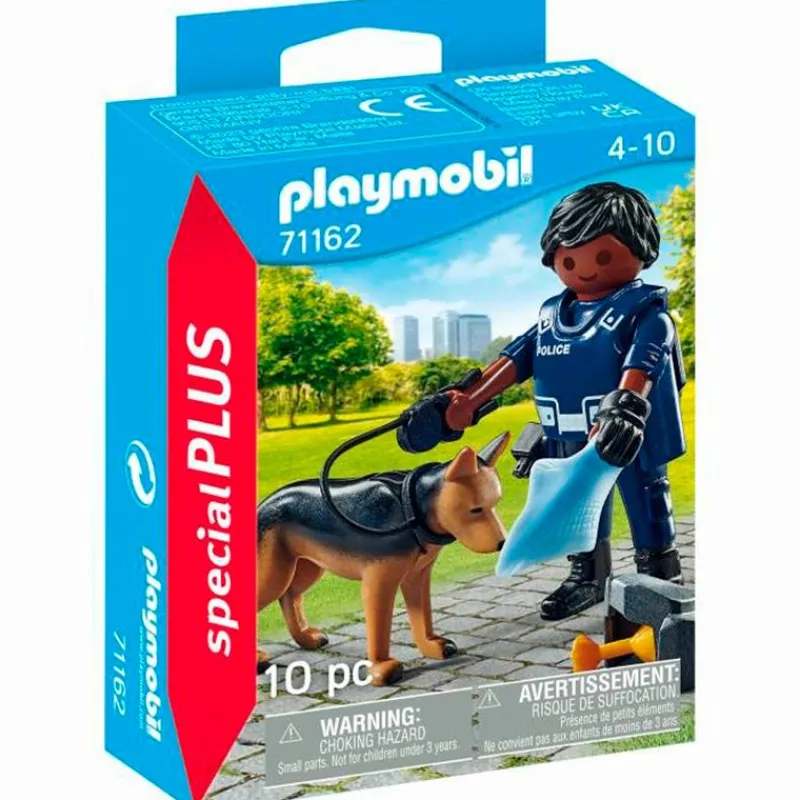 PLAYMOBIL Playmobil-Special Plus Policía con Perro