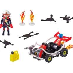 PLAYMOBIL Playmobil-Stuntshow Kart Bombero