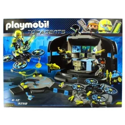 PLAYMOBIL Playmobil-Top Agents Centro de Mando del Dr. Drone
