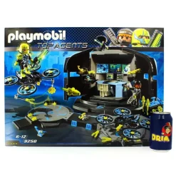 PLAYMOBIL Playmobil-Top Agents Centro de Mando del Dr. Drone