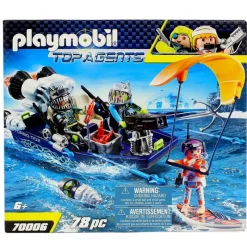 Top Agents TEAM S.H.A.R.K. Nave Arpón*PLAYMOBIL Best